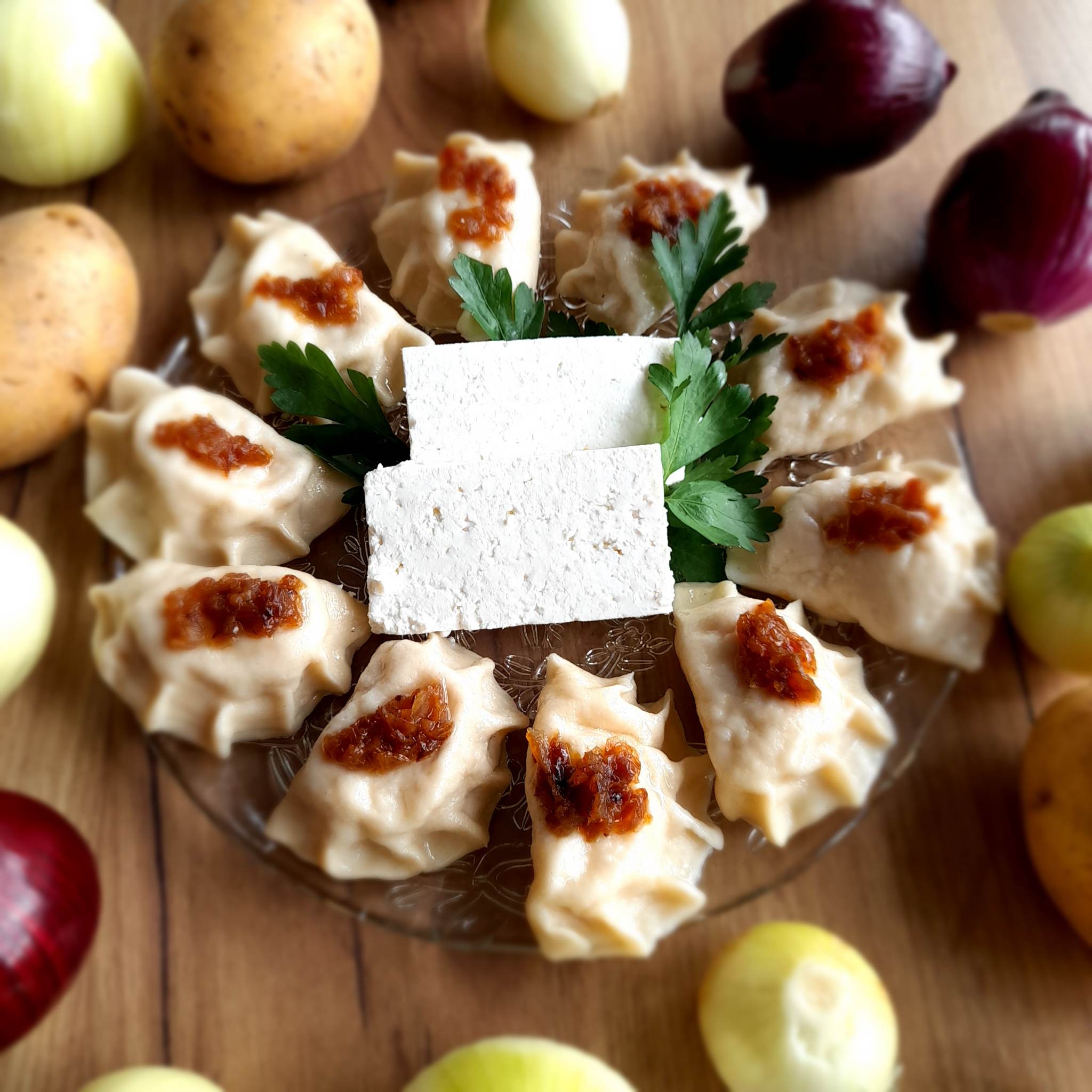 Pierogi Ukraińskie (Ruskie) 8szt.